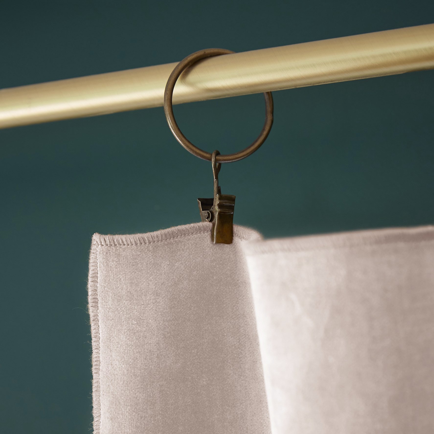 Rideaux en velours de coton doublés Elise 140x280 cm - Vivaraise - Home  Beddings and Curtains